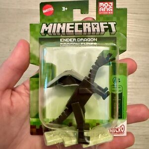 Minecraft Ender Dragon Micro Collection 3" Mini Figure Mattel Mojang NIB Toy